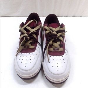 Nike Air Force 1 '07 Garnet and Tweed Sneakers